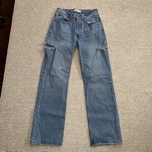 abercrombie fitch jeans 90's Baggy Low Rise Denim 25, 0